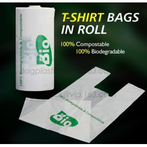 100% fully biodegradable compostable nonwoven shopping bag, cornstarch 100%