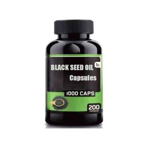 High quality Private Label Organic Boost Immunity Cold Pressed Black Cumin Seed