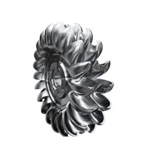 High Speed Customized Pelton Hydro Turbine Runner Stainless Steel Material