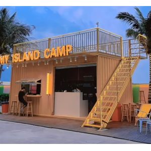 Hotel Flat Pack Container House Portable and Customizable Accommodation Solution