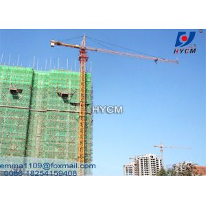 Supply QTZ6020 Topkit Tower Crane Hammerhead Machinery 380V 60Hz Power