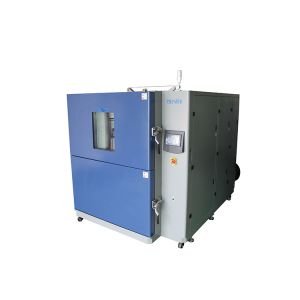 China Double Anti - Frosting Design Thermal Shock Testing Chamber With Low Noise And Color Touch Screen on sale