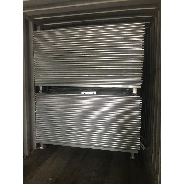 Australia Adeliade AS4687-2007 standard Temporary Fencing Panels 2.1mx2.4m OD32mm wall thick 2.00mm Mesh 60mmx150mm