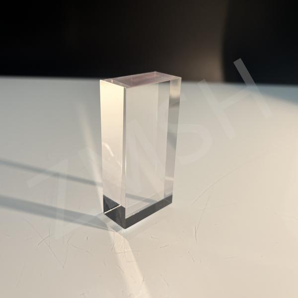 Quality Sapphire Prism Al2O3 Kyropoulos Method ​Laser & Optical Communication Customizable Specifications wholesale