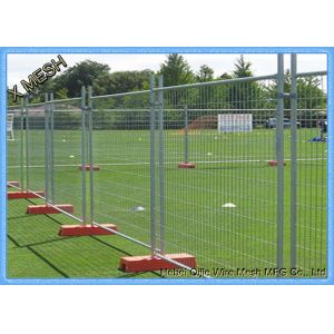 Regular Temporary Pool Fencing Portable Fence Panels 2400 W*2100 H Size