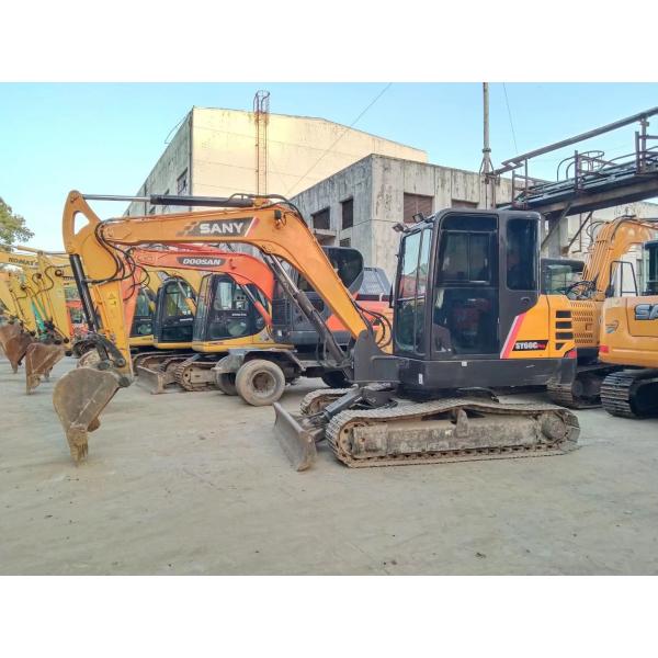 Quality 2020 Year Used SANY SY60C-9 Mini Crawler Excavator Original Color wholesale