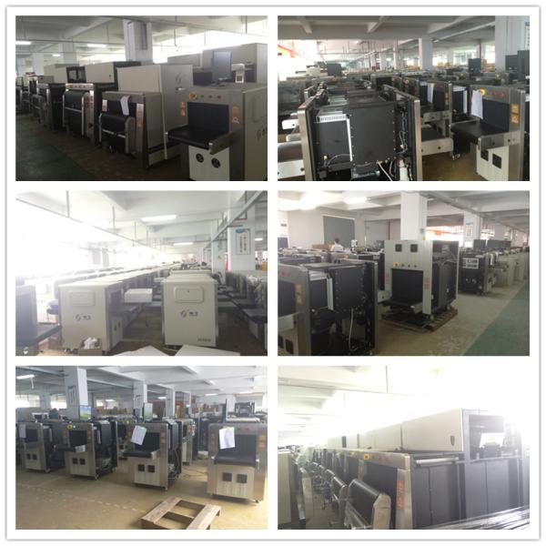 10mm Steel Plate Luggage X Ray Machine , Small Size Baggage Scanning Machine SF5030C