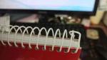 NB-420 Automatic Notebook Metal Single Coil Spiral Forming And Binding Machine