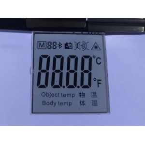 Cheap IR Thermometer Graphic LCD Display Cog FPC With Zebra Controller for sale