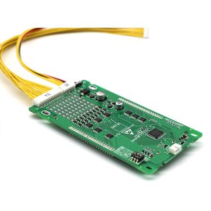 Blue Background White LED Light Parallel Elevator LCD Floor Indicator For