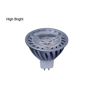 High Bright 3W NW 3700 - 5000K IP20 MR16 SpotLight SMD LED Bulbs For Home