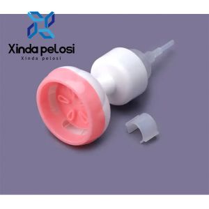 High Quality Flower Shape Foaming Liquid Hand Soap Dispenser Bottle Foam Pump