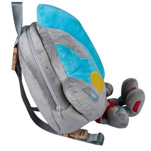 CPC 7.5oz Zipper Closure Stuffed Plush Toy Backpack Lightweight