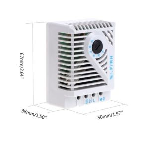 Mechanical Hygrostat Humidity Controller Connect Fan Heater for Cabinet