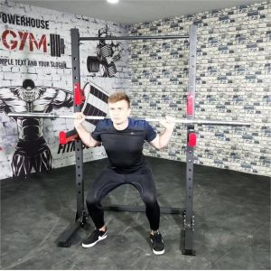 Commercial Multi-Function Steel Power Rack Gym Fitness Equipment with Pin Load