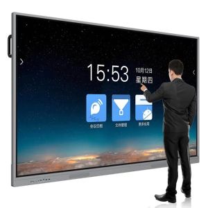 100 Inch Full HD Large Digital Interactive Whiteboard Smart Flat Panel Touch