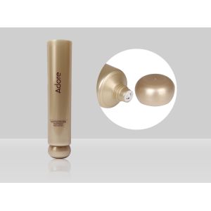 Cheap Custom Plastic Cosmetic Face Cream Tube D35mm 35-110ml With Spherical Cover for sale