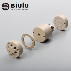 Engineer Plastic Peek Precision Plastic Machining Custom Part 0.01mm Tolerance