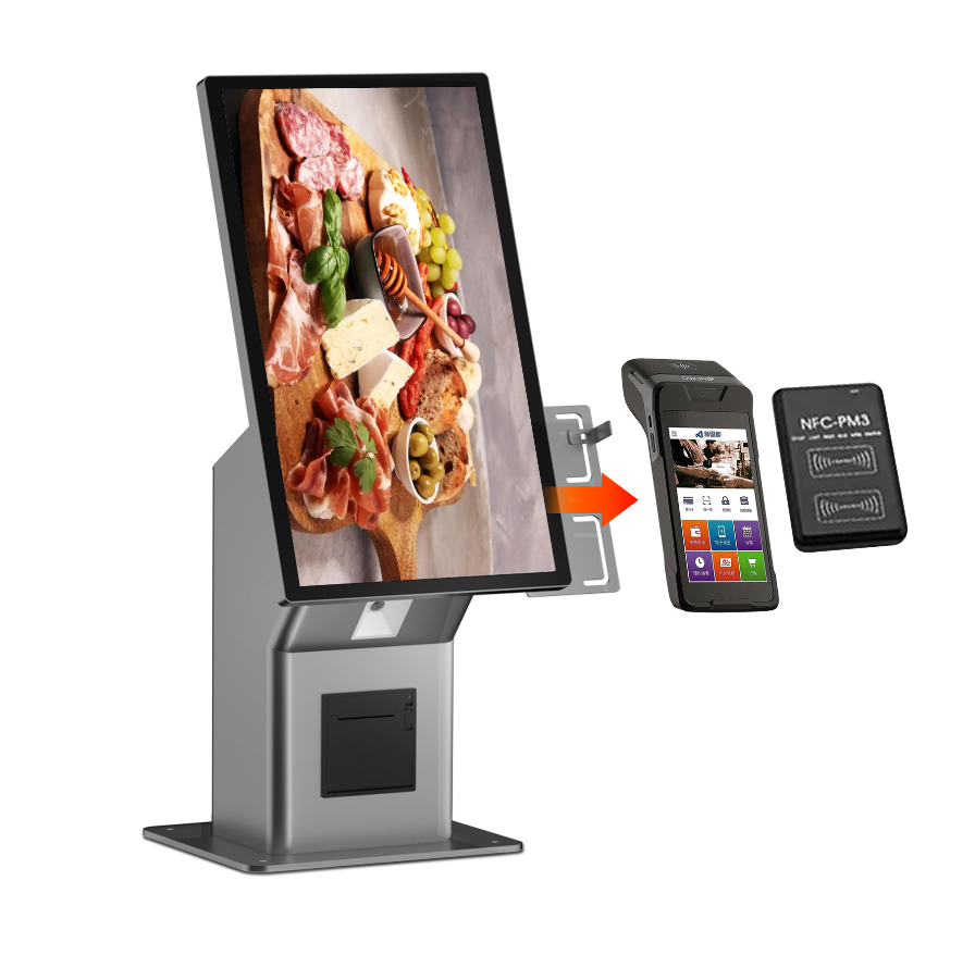 2K LCD Touch Screen Self-Service Kiosk with Modular Design and Scratch-Resistant