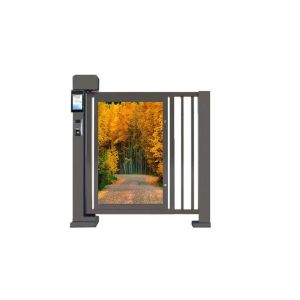 1520mm Height Steel Automatic Gate With Pedestrian Access Pedestrian Security