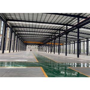 Prefabricated Steel Structure Warehouse Building Construction as Residential