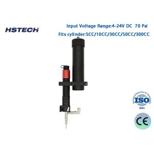 Cheap Made Feed Screw Rotating Tip Collar Option For Curved/Oval Tips Solder Paste Screw Valve for sale