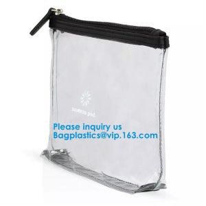 Cosmetic/ Makeup/ Toiletry Clear PVC Travel Wash Bag with handle PVC/EVA/TPU