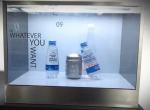 Transparent Wifi LCD Display Acrylic / transparent lcd showcase