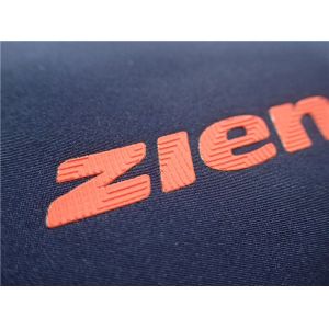 No Toxic Soft Colorful Matt Silicon Heat Transfer Clothing Labels Environmental