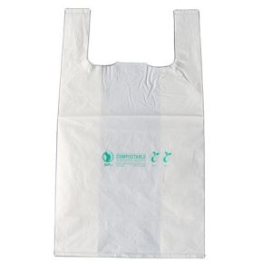 Bio Degradable PLA Packaging Bag For Grocery Eco Friendly