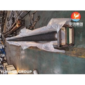 China ASTM A106 GR.B Studded Fin Tube With Carbon Steel Q235B Stud Material For Heater on sale