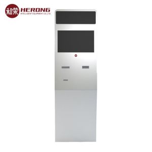 Dual Screen Self Service Top Up Kiosk With International Mainstream Financial