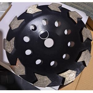 Good Wear Resistance Diamond Segmented Turbo Cup Wheel for Customized Support