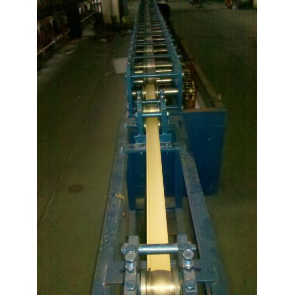 Rolling Shutter Slats Roll Forming Machine With PU Foam - Filled Device