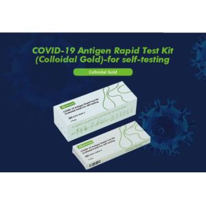 Ultra Precise COVID-19 Antigen Rapid Self Test Kit Colloidal Gold