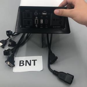 Cheap conference power data solution hydraulic pop up table electrical socket box for sale