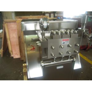 Powerful Multifunctional Dairy Homogenizer 24Mpa Vertical Positioned