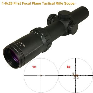 Cheap 1.1-8x26 First Focal Plane Tactical Riflescopes for sale