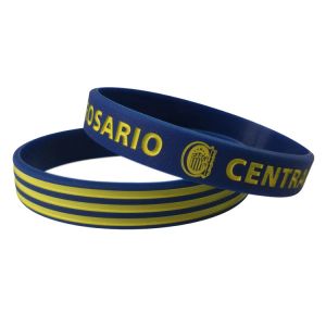 Customized Silicone Wristband with Silk-Screen Printing