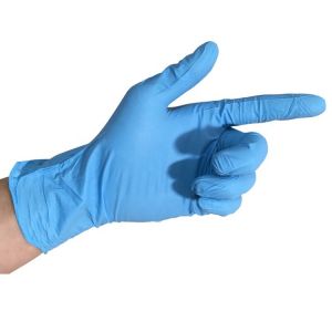 China Examination Anti Pollution 3.5mg/Pcs Disposable Nitrile Gloves Bulk on sale