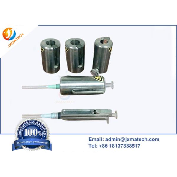 Quality 90WNiFe Heavy Tungsten Alloy Syringe For Nuclear Shielded Use wholesale