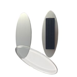 Neodymium Magnetic Name Badge Custom Logo NiCuNi Coating