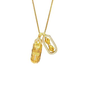 Varies By Design 18K AU750 genuine gold pendant jewelry suitable for special occasions care instructions avoid chemicals elegant designs