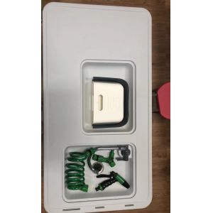 Foldable Outdoor Cleaning Table with Sink and Plastic Material