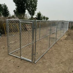 Square Tube Heavy Iron Enlarged And Thickened Large Dog Kennel For Medium And