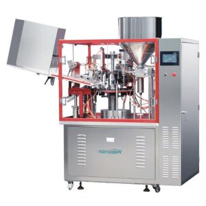 Antirust Aluminium Tube Filling Machine , 220V Automatic Tube Filler And Sealer