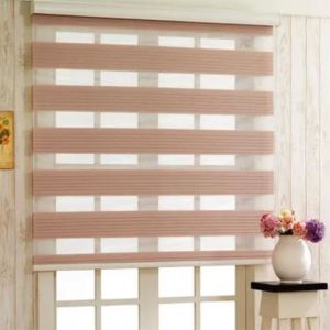 Customized Yes Fashionable Zebra Blind for Roller Shade Day and Night Polyester