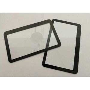 1mm Toughened Grinded Edge Printed Glass Backsplash For Touch Panel