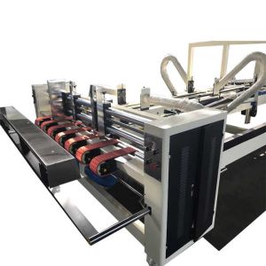China Automatic Stitching Gluing Corrugated Carton Box Machine on sale