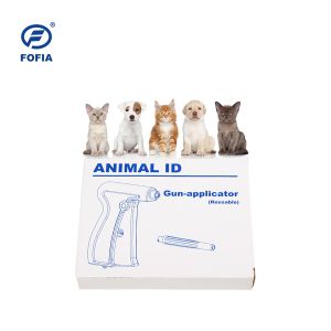 1.4*8mm IP67 ISO Transponder Microchip With Reusable Injection Applicator